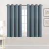 image:imageHVERSAILTEX Ivory Curtains for Bedroom Window Treatment Blackout Thermal Insulated Room Darkening Solid Grommet CurtainsDrapes for Living Room Set of 2 Panels 52 by 84 Inch Long IvoryCreamStone Blue