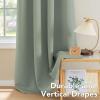 image:imageHVERSAILTEX Ivory Curtains for Bedroom Window Treatment Blackout Thermal Insulated Room Darkening Solid Grommet CurtainsDrapes for Living Room Set of 2 Panels 52 by 84 Inch Long IvoryCreamCyan