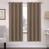 image:imageHVERSAILTEX Ivory Curtains for Bedroom Window Treatment Blackout Thermal Insulated Room Darkening Solid Grommet CurtainsDrapes for Living Room Set of 2 Panels 52 by 84 Inch Long IvoryCreamMacchiato