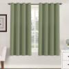image:imageHVERSAILTEX Ivory Curtains for Bedroom Window Treatment Blackout Thermal Insulated Room Darkening Solid Grommet CurtainsDrapes for Living Room Set of 2 Panels 52 by 84 Inch Long IvoryCreamSage