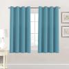 image:imageHVERSAILTEX Ivory Curtains for Bedroom Window Treatment Blackout Thermal Insulated Room Darkening Solid Grommet CurtainsDrapes for Living Room Set of 2 Panels 52 by 84 Inch Long IvoryCreamStorm Blue