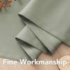 image:imageHVERSAILTEX Ivory Curtains for Bedroom Window Treatment Blackout Thermal Insulated Room Darkening Solid Grommet CurtainsDrapes for Living Room Set of 2 Panels 52 by 84 Inch Long IvoryCreamSea Grass