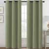 image:imageHVERSAILTEX Ivory Curtains for Bedroom Window Treatment Blackout Thermal Insulated Room Darkening Solid Grommet CurtainsDrapes for Living Room Set of 2 Panels 52 by 84 Inch Long IvoryCreamSage