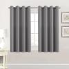 image:imageHVERSAILTEX Ivory Curtains for Bedroom Window Treatment Blackout Thermal Insulated Room Darkening Solid Grommet CurtainsDrapes for Living Room Set of 2 Panels 52 by 84 Inch Long IvoryCreamGrey