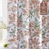 Floral in Caramel and Moss