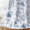 Floral in Storm Blue