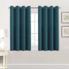 image:imageHVERSAILTEX Ivory Curtains for Bedroom Window Treatment Blackout Thermal Insulated Room Darkening Solid Grommet CurtainsDrapes for Living Room Set of 2 Panels 52 by 84 Inch Long IvoryCreamDark Teal