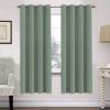 image:imageHVERSAILTEX Ivory Curtains for Bedroom Window Treatment Blackout Thermal Insulated Room Darkening Solid Grommet CurtainsDrapes for Living Room Set of 2 Panels 52 by 84 Inch Long IvoryCreamGreen Bay