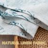 image:imageHVERSAILTEX Linen Table Cloths Floral Printed Tablecloth SpillProof Waterproof Table Cover for Dining Buffet Feature Soft and Thick Fabric Wrinkle Free 60 x 120 Inch Adela Botanical Motif  SageVintage Botanical  Blue
