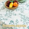 image:imageHVERSAILTEX Linen Table Cloths Floral Printed Tablecloth SpillProof Waterproof Table Cover for Dining Buffet Feature Soft and Thick Fabric Wrinkle Free 60 x 120 Inch Adela Botanical Motif  SageRetro Floral  Sage