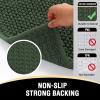 image:imageHVERSAILTEX Bathroom Rugs Sets Soft Water Absorbent Plush Bath Runner Non Skid Washable Floor Mat for KitchenLiving Room Set of 2 47 x 2017 x 24 Bronze Green