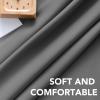 image:imageHVERSAILTEX Blackout Curtains Thermal Insulated Window Treatment Panels Room Darkening Blackout Drapes for Living Room Back TabRod Pocket Bedroom Draperies 52 x 84 Inch Stone Blue 2 PanelsBluish Gray