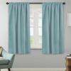 image:imageHVERSAILTEX Blackout Curtains Thermal Insulated Window Treatment Panels Room Darkening Blackout Drapes for Living Room Back TabRod Pocket Bedroom Draperies 52 x 84 Inch Stone Blue 2 PanelsMineral Blue