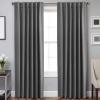 image:imageHVERSAILTEX Blackout Curtains Thermal Insulated Window Treatment Panels Room Darkening Blackout Drapes for Living Room Back TabRod Pocket Bedroom Draperies 52 x 84 Inch Stone Blue 2 PanelsBluish Gray