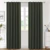 image:imageHVERSAILTEX Blackout Curtains Thermal Insulated Window Treatment Panels Room Darkening Blackout Drapes for Living Room Back TabRod Pocket Bedroom Draperies 52 x 84 Inch Stone Blue 2 PanelsOlive
