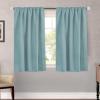 image:imageHVERSAILTEX Blackout Curtains Thermal Insulated Window Treatment Panels Room Darkening Blackout Drapes for Living Room Back TabRod Pocket Bedroom Draperies 52 x 84 Inch Stone Blue 2 PanelsMineral Blue