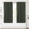 image:imageHVERSAILTEX Blackout Curtains Thermal Insulated Window Treatment Panels Room Darkening Blackout Drapes for Living Room Back TabRod Pocket Bedroom Draperies 52 x 84 Inch Stone Blue 2 PanelsOlive
