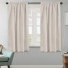 image:imageHVERSAILTEX Blackout Curtains Thermal Insulated Window Treatment Panels Room Darkening Blackout Drapes for Living Room Back TabRod Pocket Bedroom Draperies 52 x 84 Inch Stone Blue 2 PanelsNatural