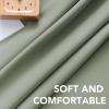 image:imageHVERSAILTEX Blackout Curtains Thermal Insulated Window Treatment Panels Room Darkening Blackout Drapes for Living Room Back TabRod Pocket Bedroom Draperies 52 x 84 Inch Stone Blue 2 PanelsSea Grass