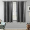 image:imageHVERSAILTEX Blackout Curtains Thermal Insulated Window Treatment Panels Room Darkening Blackout Drapes for Living Room Back TabRod Pocket Bedroom Draperies 52 x 84 Inch Stone Blue 2 PanelsBluish Gray