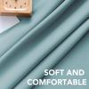 image:imageHVERSAILTEX Blackout Curtains Thermal Insulated Window Treatment Panels Room Darkening Blackout Drapes for Living Room Back TabRod Pocket Bedroom Draperies 52 x 84 Inch Stone Blue 2 PanelsMineral Blue