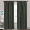 image:imageHVERSAILTEX Blackout Curtains Thermal Insulated Window Treatment Panels Room Darkening Blackout Drapes for Living Room Back TabRod Pocket Bedroom Draperies 52 x 84 Inch Stone Blue 2 PanelsOlive