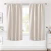 image:imageHVERSAILTEX Blackout Curtains Thermal Insulated Window Treatment Panels Room Darkening Blackout Drapes for Living Room Back TabRod Pocket Bedroom Draperies 52 x 84 Inch Stone Blue 2 PanelsNatural