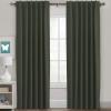 image:imageHVERSAILTEX Blackout Curtains Thermal Insulated Window Treatment Panels Room Darkening Blackout Drapes for Living Room Back TabRod Pocket Bedroom Draperies 52 x 84 Inch Stone Blue 2 PanelsOlive