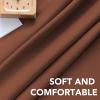 image:imageHVERSAILTEX Blackout Curtains Thermal Insulated Window Treatment Panels Room Darkening Blackout Drapes for Living Room Back TabRod Pocket Bedroom Draperies 52 x 84 Inch Stone Blue 2 PanelsWashed Spice