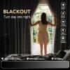 image:imageHVERSAILTEX Blackout Curtains Thermal Insulated Window Treatment Panels Room Darkening Blackout Drapes for Living Room Back TabRod Pocket Bedroom Draperies 52 x 84 Inch Stone Blue 2 PanelsBluish Gray