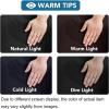 image:imageHVERSAILTEX Real Velvet Plush 3 Piece Stretch Sofa Covers Couch Covers for 2 Cushion Couch Loveseat Covers Width Up to 72 Inch Feature Thick Soft Stay in Place Medium Sofa CamelJet Black