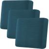 image:imageHVERSAILTEX Super Stretch Individual Seat Sofa Covers Couch Cushion Covers Slipcover Sets Thick Jacquard Textured Twill Fabric 2 Piece Large GreyDeep Teal