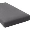 image:imageHVERSAILTEX Super Stretch Individual Seat Sofa Covers Couch Cushion Covers Slipcover Sets Thick Jacquard Textured Twill Fabric 2 Piece Large GreyGrey