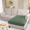 image:imageHVERSAILTEX Super Stretch Individual Seat Sofa Covers Couch Cushion Covers Slipcover Sets Thick Jacquard Textured Twill Fabric 2 Piece Large GreyLoden Frost