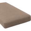 image:imageHVERSAILTEX Super Stretch Individual Seat Sofa Covers Couch Cushion Covers Slipcover Sets Thick Jacquard Textured Twill Fabric 2 Piece Large GreyMacchiato