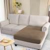 image:imageHVERSAILTEX Super Stretch Individual Seat Sofa Covers Couch Cushion Covers Slipcover Sets Thick Jacquard Textured Twill Fabric 2 Piece Large GreyMacchiato