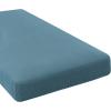 image:imageHVERSAILTEX Super Stretch Individual Seat Sofa Covers Couch Cushion Covers Slipcover Sets Thick Jacquard Textured Twill Fabric 2 Piece Large GreyStorm Blue