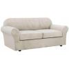 image:imageHVERSAILTEX 3 Piece Stretch Sofa Covers for 2 Cushion Loveseat Couch  Thicker Jacquard Fabric Medium Sofa TaupeIsland Fossi