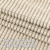 image:imageHVERSAILTEX 3 Piece Stretch Sofa Covers for 2 Cushion Loveseat Couch  Thicker Jacquard Fabric Medium Sofa TaupeNatural