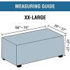 image:imageHVERSAILTEX Ottoman and Sofa Seat Cushion Combined Cover Slipcover Rectangle Sofa Slipcover Fit Length 5675 Suitable for L Shaped Seat Cushion Cover or Chaise Part Cover Stretch Thick Soft  GreyIvory