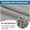 image:imageHVERSAILTEX Ottoman and Sofa Seat Cushion Combined Cover Slipcover Rectangle Sofa Slipcover Fit Length 5675 Suitable for L Shaped Seat Cushion Cover or Chaise Part Cover Stretch Thick Soft  GreyDove