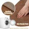 image:imageHVERSAILTEX Twin Size Armless Futon Mattress Covers for Traditional Japanese Futon Mattress Soft MixedColor Chenille Couch Slipcovers Floor Mats Sofa Protector Zippered Sleeper Sofa CoverCaramelCaramel