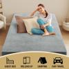 image:imageHVERSAILTEX Twin Size Armless Futon Mattress Covers for Traditional Japanese Futon Mattress Soft MixedColor Chenille Couch Slipcovers Floor Mats Sofa Protector Zippered Sleeper Sofa CoverCaramelDove