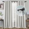 image:imageHVERSAILTEX Double Curtain Rods for Windows 162 to 906 Inches 34 inch Diameter Adjustable Decorative Telescoping Heavy Duty Drapery Rod BronzeBronze