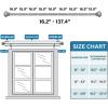 image:imageHVERSAILTEX Double Curtain Rods for Windows 162 to 906 Inches 34 inch Diameter Adjustable Decorative Telescoping Heavy Duty Drapery Rod BronzeGoldish Nickel