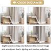 image:imageHVERSAILTEX Blackout Curtains 84 Inch Length 2 Panels Set for Living Room Bedroom Back Tab Pinch Pleated Thermal Insulated Room Darkening Light Blocking Curtains with Hooks Pumice StonePumice Stone