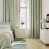 image:imageHVERSAILTEX Blackout Curtains 84 Inch Length 2 Panels Set for Living Room Bedroom Back Tab Pinch Pleated Thermal Insulated Room Darkening Light Blocking Curtains with Hooks Pumice StoneSage