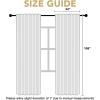 image:imageHVERSAILTEX Blackout Curtains 84 Inch Length 2 Panels Set for Living Room Bedroom Back Tab Pinch Pleated Thermal Insulated Room Darkening Light Blocking Curtains with Hooks Pumice StoneSage