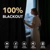 image:imageHVERSAILTEX Blackout Curtains 84 Inch Length 2 Panels Set for Living Room Bedroom Back Tab Pinch Pleated Thermal Insulated Room Darkening Light Blocking Curtains with Hooks Pumice StoneOlive