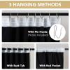image:imageHVERSAILTEX Blackout Curtains 84 Inch Length 2 Panels Set for Living Room Bedroom Back Tab Pinch Pleated Thermal Insulated Room Darkening Light Blocking Curtains with Hooks Pumice StoneSage